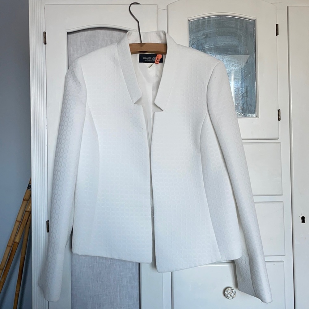 White blazer